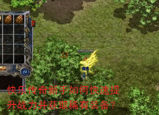 快乐传奇新手如何快速提升战力并获取稀有装备? 快乐传奇新手如何快速提升战力并获取稀有装备?