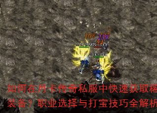 如何在月卡传奇私服中快速获取稀有装备?职业选择与打宝技巧全解析 如何在月卡传奇私服中快速获取稀有装备?职业选择与打宝技巧全解析