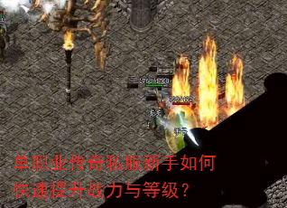 单职业传奇私服新手如何快速提升战力与等级? 单职业传奇私服新手如何快速提升战力与等级?