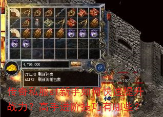 传奇私服sf新手如何快速提升战力?高手进阶技巧有哪些? 传奇私服sf新手如何快速提升战力?高手进阶技巧有哪些?