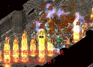 极品传奇私服中如何快速刷到高级技能书? 极品传奇私服中如何快速刷到高级技能书?