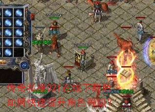 传奇私服021在线下载后如何快速提升角色等级? 传奇私服021在线下载后如何快速提升角色等级?