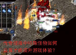传奇搜服中特殊怪物如何设置才能提升游戏体验? 传奇搜服中特殊怪物如何设置才能提升游戏体验?