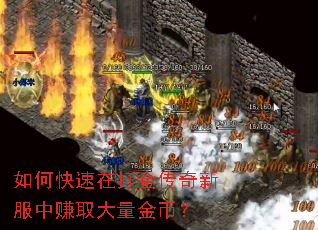 如何快速在打金传奇新服中赚取大量金币? 如何快速在打金传奇新服中赚取大量金币?