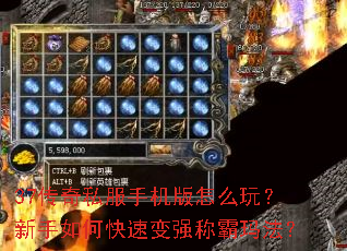 37传奇私服手机版怎么玩?新手如何快速变强称霸玛法? 37传奇私服手机版怎么玩?新手如何快速变强称霸玛法?