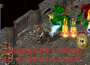 神佑单职业五区新手如何快速入门?这份攻略助你赢在起跑线 神佑单职业五区新手如何快速入门?这份攻略助你赢在起跑线