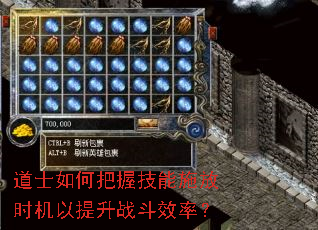 道士如何把握技能施放时机以提升战斗效率? 道士如何把握技能施放时机以提升战斗效率?