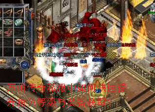 万州传奇私服中如何快速提升角色等级与装备获取? 万州传奇私服中如何快速提升角色等级与装备获取?