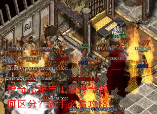 传奇私服与正版传奇如何区分?新手必看攻略 传奇私服与正版传奇如何区分?新手必看攻略