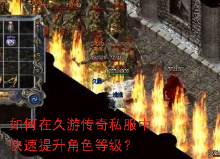 如何在久游传奇私服中快速提升角色等级? 如何在久游传奇私服中快速提升角色等级?