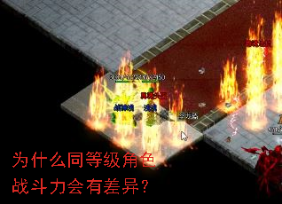 为什么同等级角色战斗力会有差异? 为什么同等级角色战斗力会有差异?