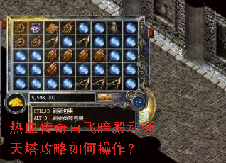 热血传奇直飞暗殿和通天塔攻略如何操作? 热血传奇直飞暗殿和通天塔攻略如何操作?