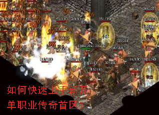 如何快速上手新开单职业传奇首区? 如何快速上手新开单职业传奇首区?