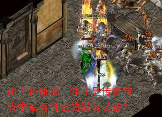 如何判断哪一件才是传奇游戏中最有价值的稀有装备? 如何判断哪一件才是传奇游戏中最有价值的稀有装备?