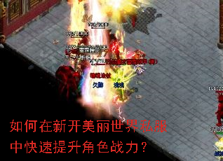 如何在新开美丽世界私服中快速提升角色战力? 如何在新开美丽世界私服中快速提升角色战力?